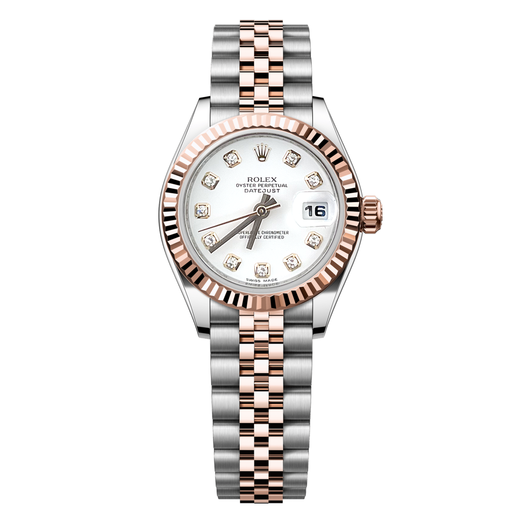 99新 Rolex/劳力士 腕表/贰亿女表/B5037/179171/26mm/原
