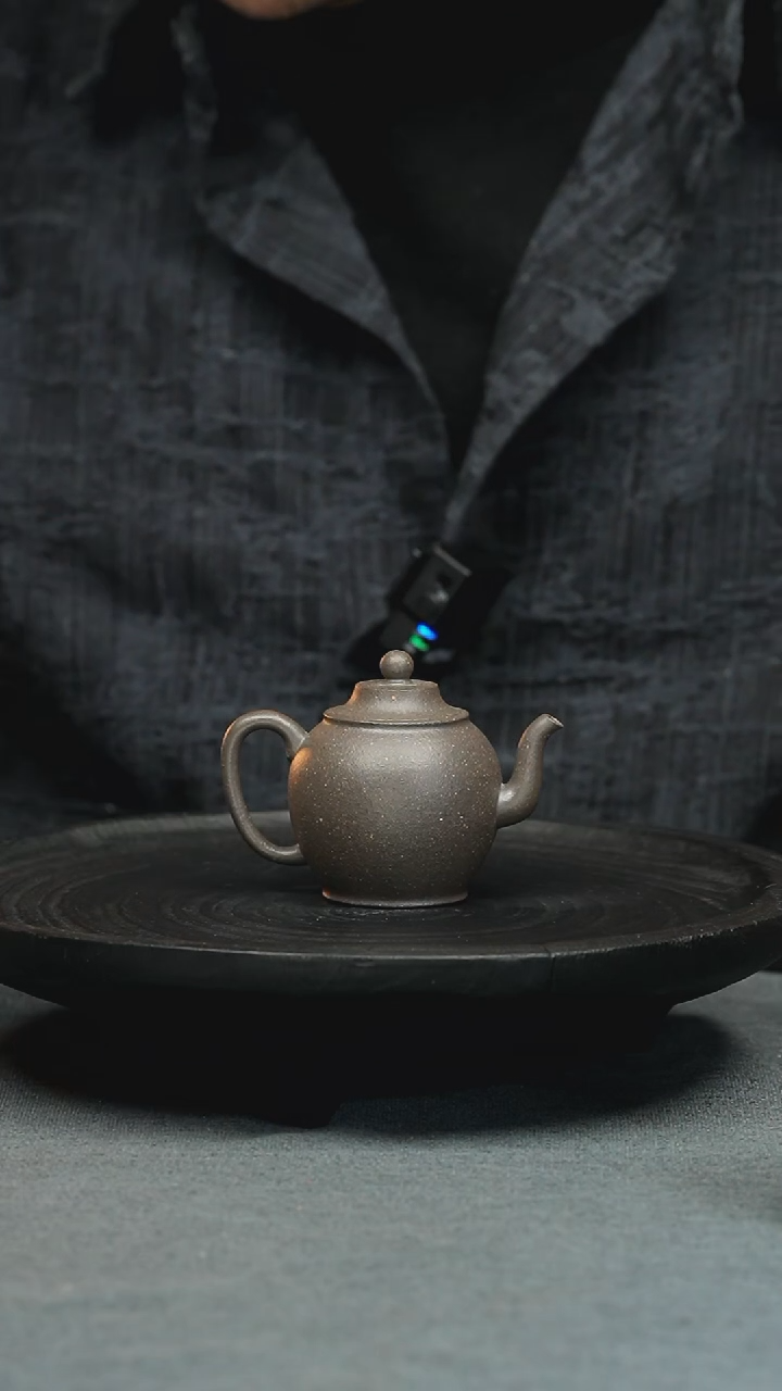 【闪购商品】紫砂茶壶五堂 平肩橄榄-瑞德堂-手工炼泥