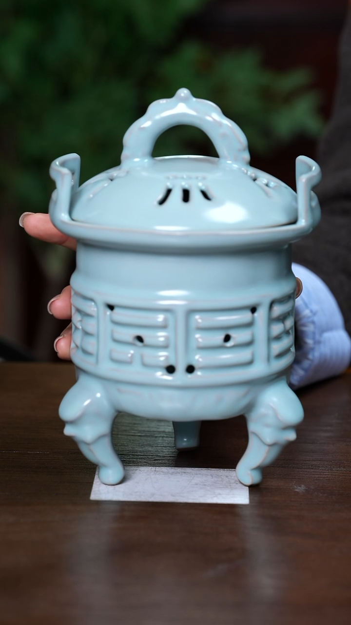 【闪购商品】L·宝丰宋官窑汝瓷香炉（预售）