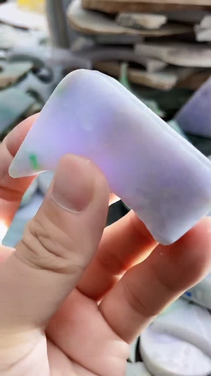 裸石翡翠天然A货翡翠板料