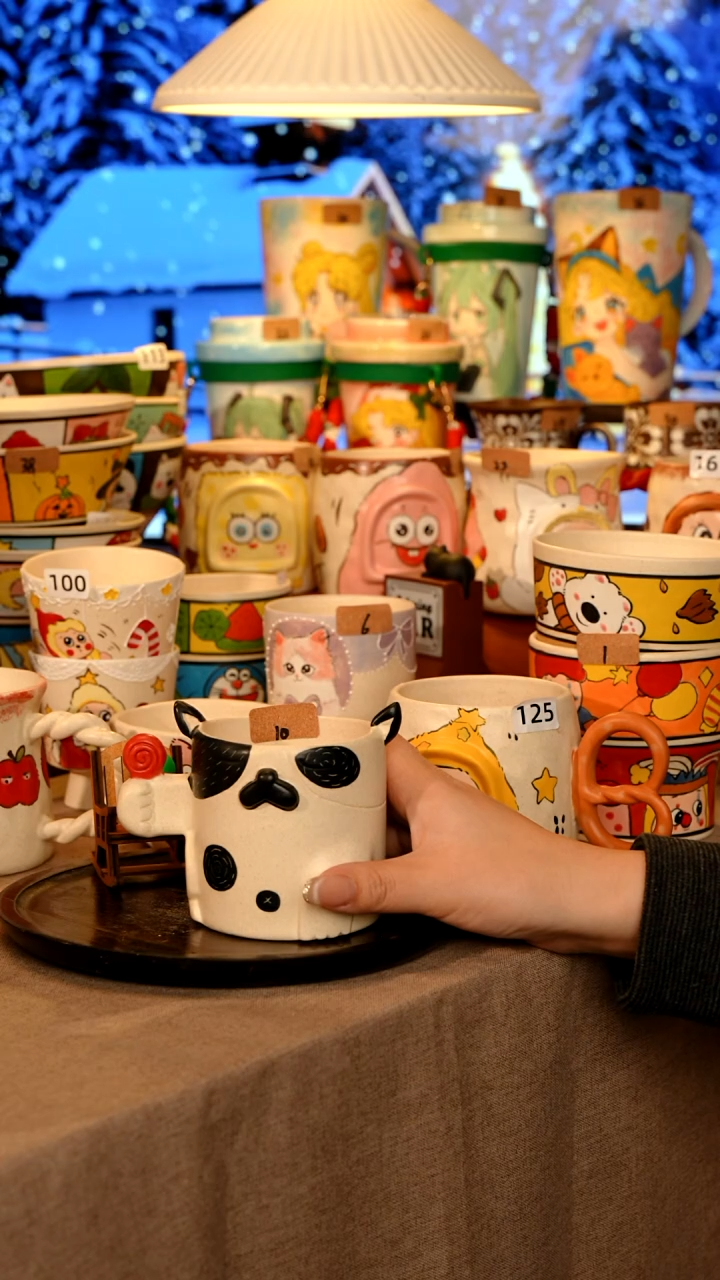 陶瓷010景德镇原创手作高温手工手绘陶瓷