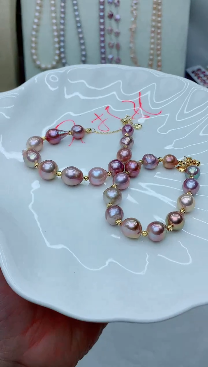 未镶嵌手绳淡水珍珠多样性发其一【非无瑕】