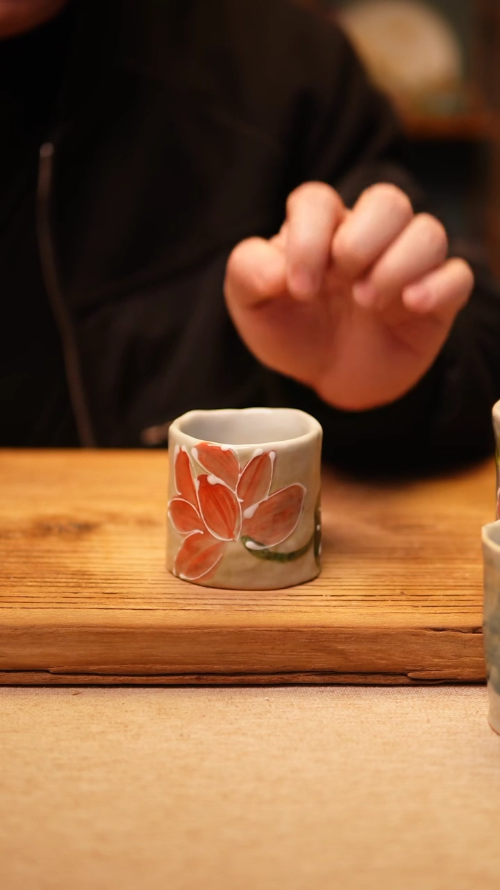 【闪购商品】@@陶园瓷舍@@纯手工手绘@高温釉下彩