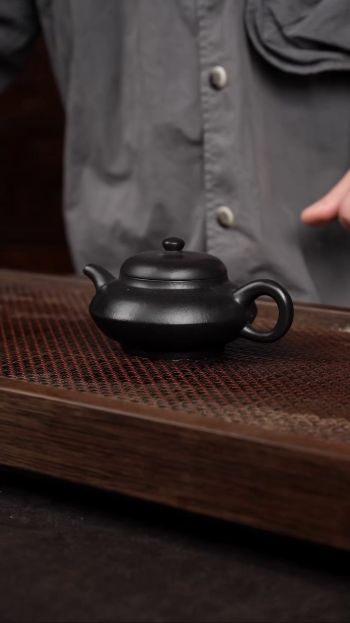 【闪购商品】紫砂茶壶黑料合欢