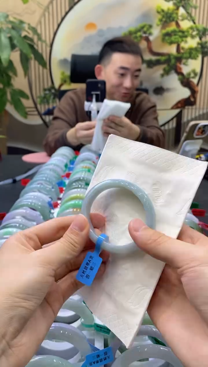 未镶嵌手镯翡翠7856