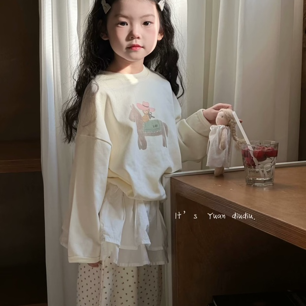 88111儿童春季时尚小马卫衣