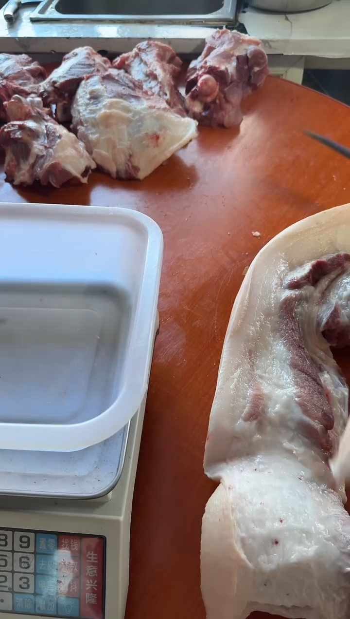 中国大陆180食用农产品竹*猪五花肉3.39竹雨