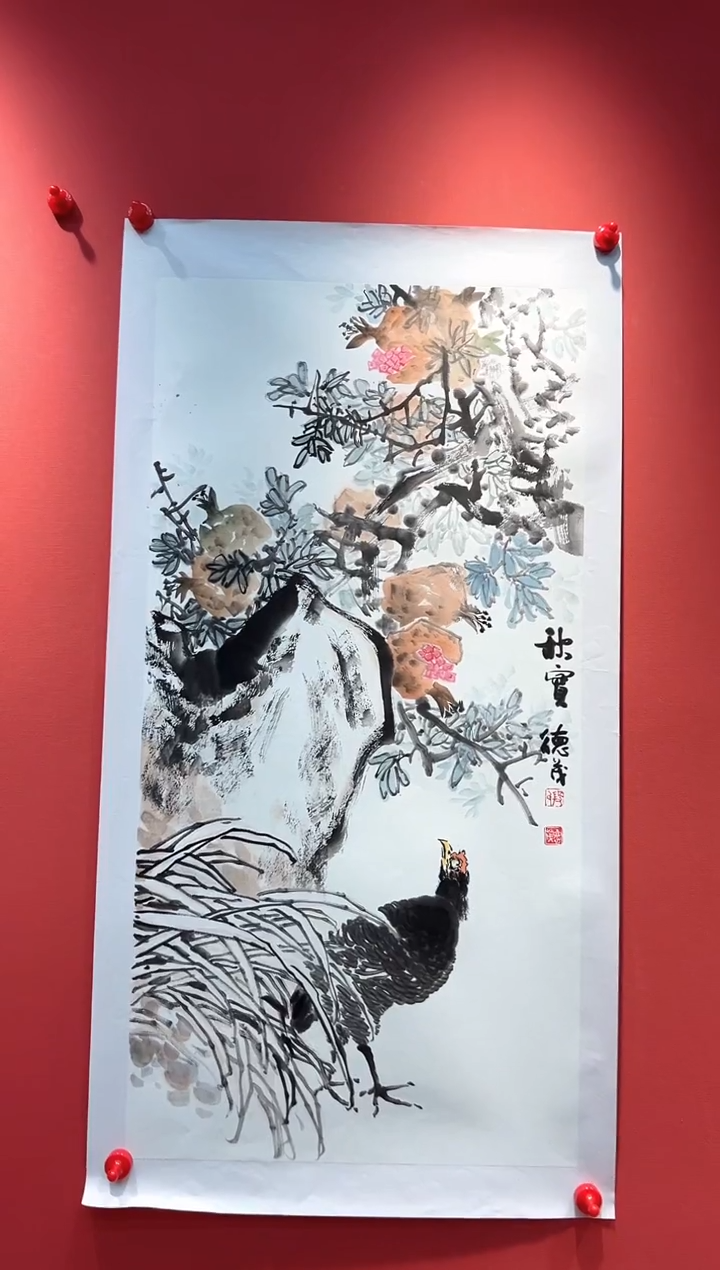 国画段誉-4平尺-国画作品