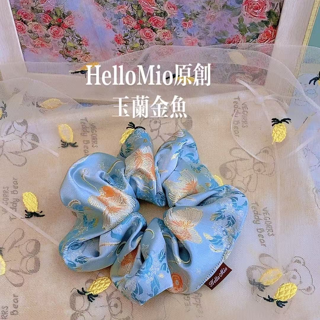 国风面料定制 手工发圈 原创（猜猜乐）