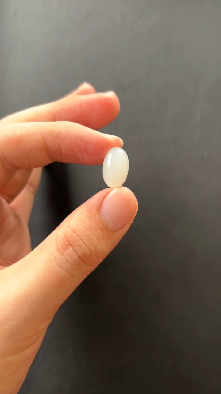 未镶嵌和田玉挂件新疆料脂级戒面【联系主播挑选】