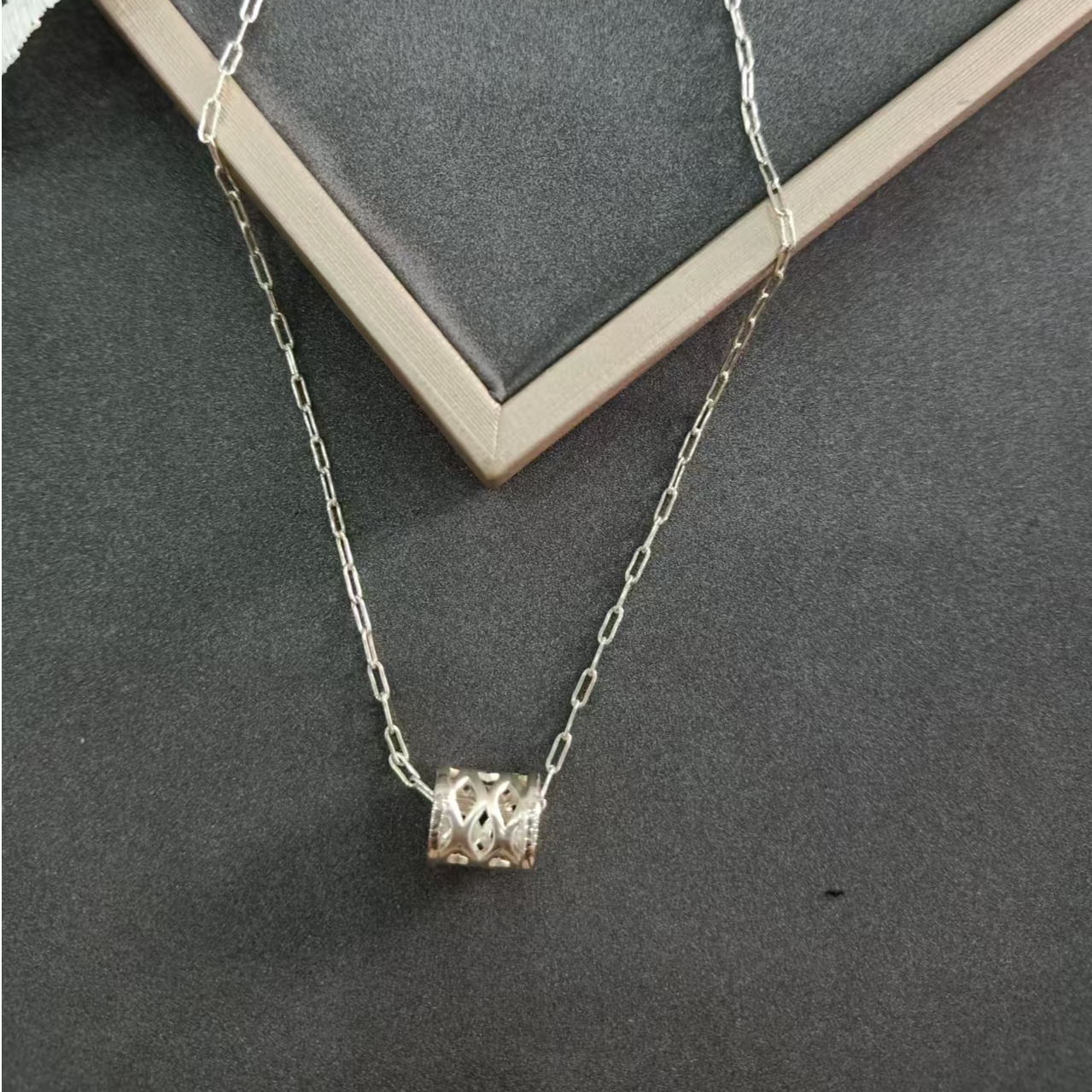 坠链均925银 时尚简约百搭潮流925银饰