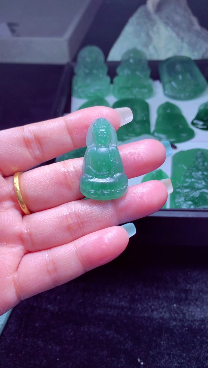 未镶嵌定制翡翠天然翡翠A货 官方基地发货