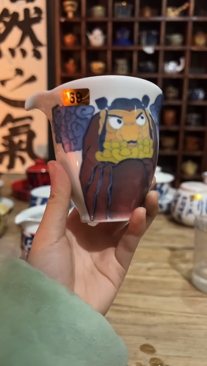 【闪购商品】观云听雨原创手绘茶具