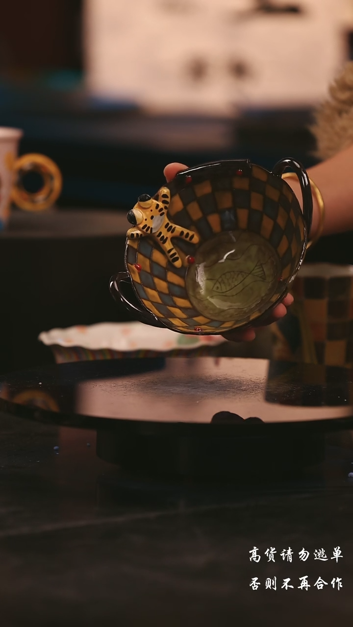 陶瓷景德镇可爱设计师款陶瓷 