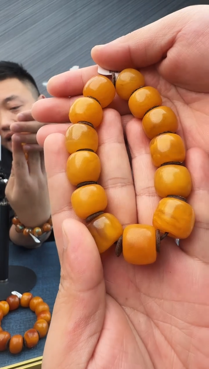 蜜蜡未镶嵌珠宝奇石假一罚十微瑕49，19多样性发其一