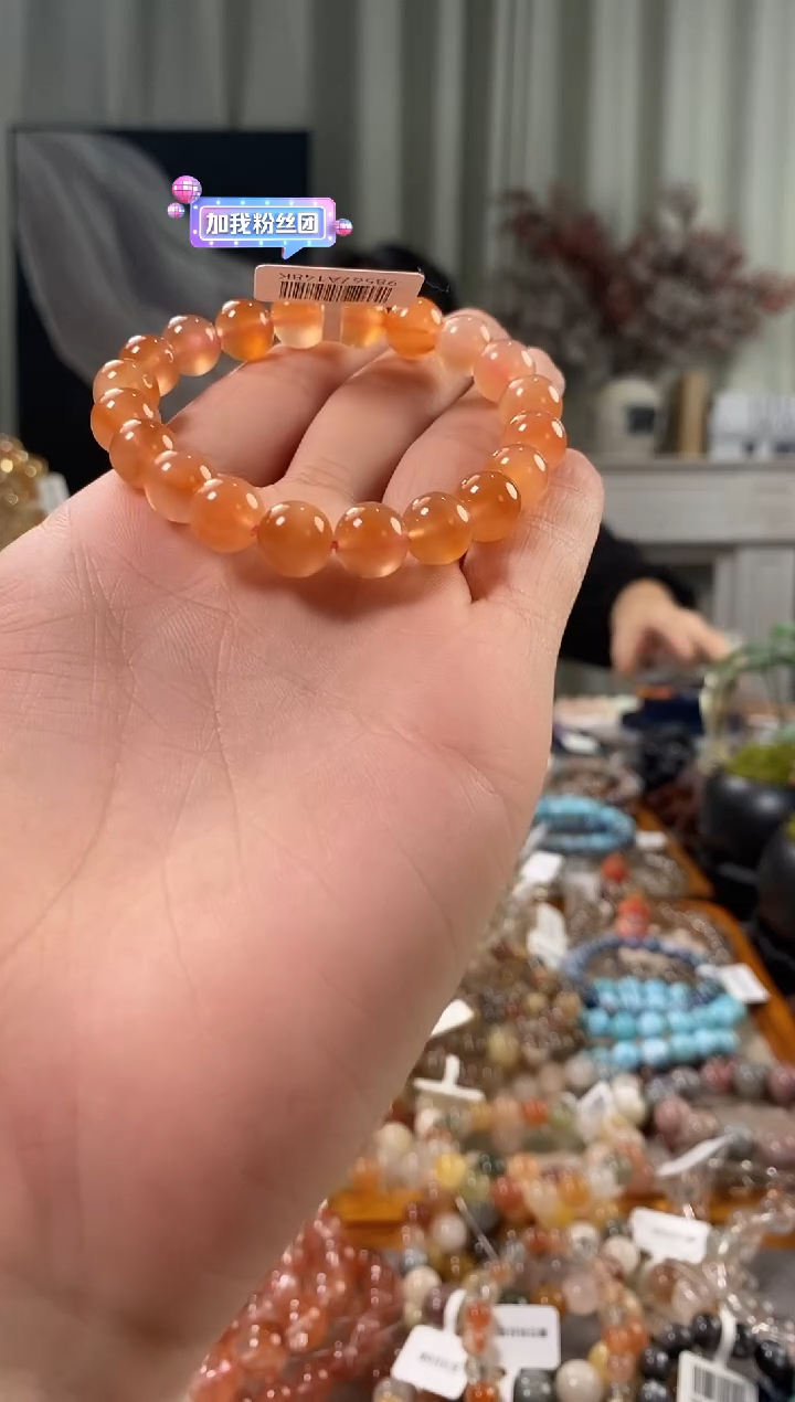 未镶嵌手链水晶兔毛