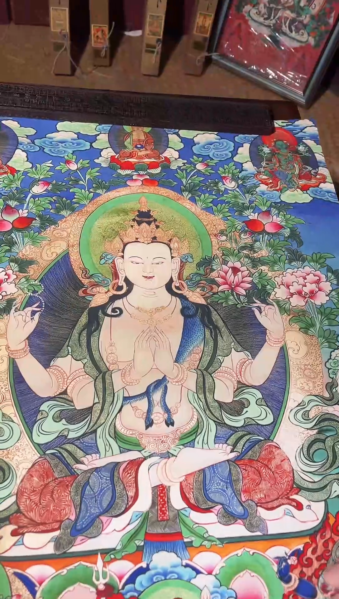 卷轴画卷轴画东东唐卡TK160