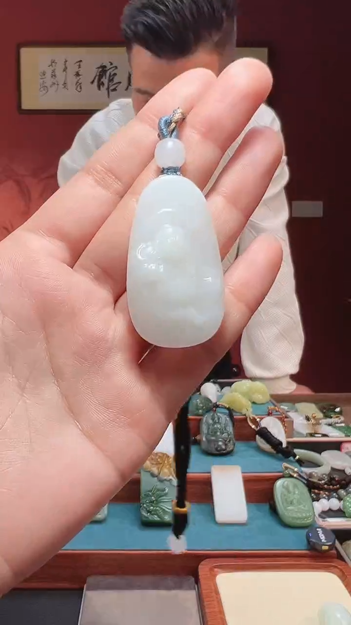 吊坠(不含链)未镶嵌和田玉32