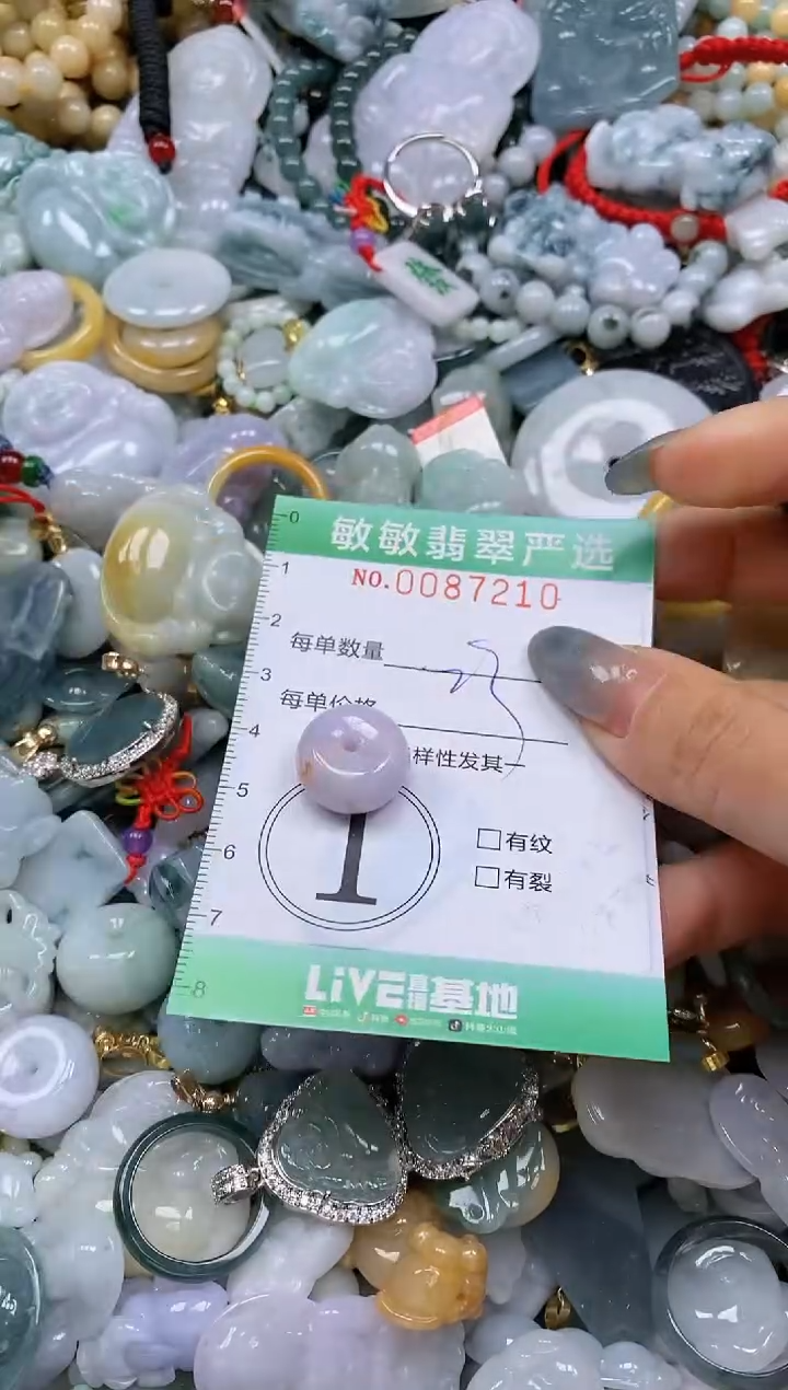 【闪购商品】翡翠颈饰未镶嵌闪购0087210