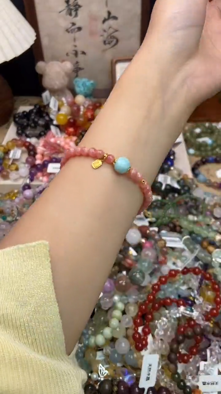 未镶嵌菱锰矿手饰251