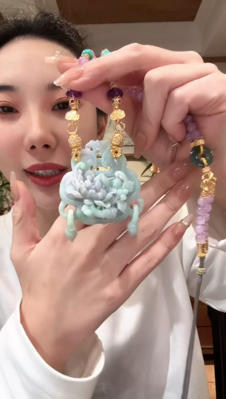 【闪购商品】翡翠颈饰未镶嵌国风