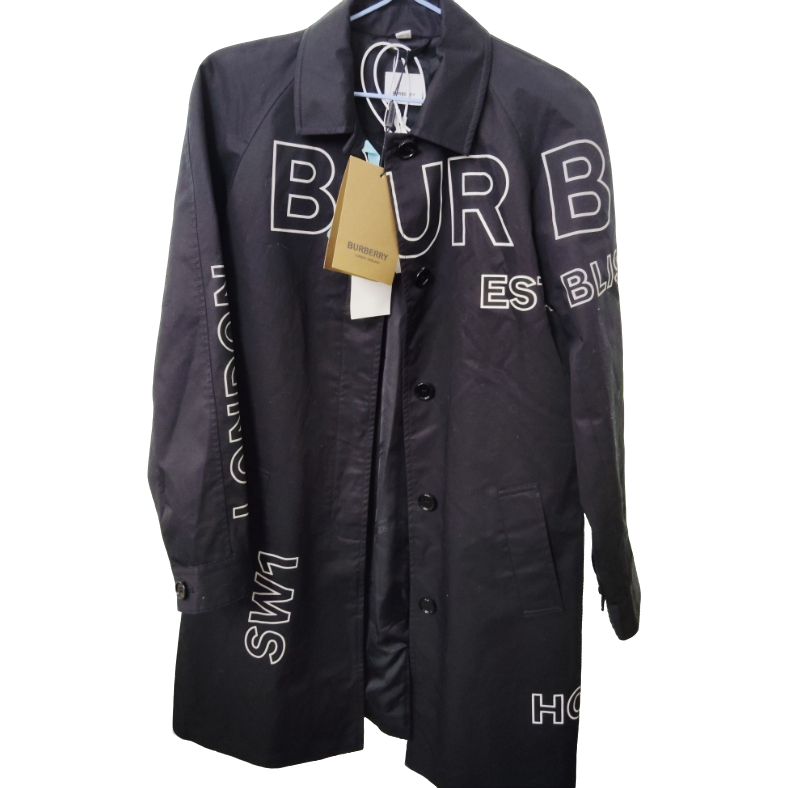 全新未使用 BURBERRY/博柏利 积分-100汤/P215054279/印花外套