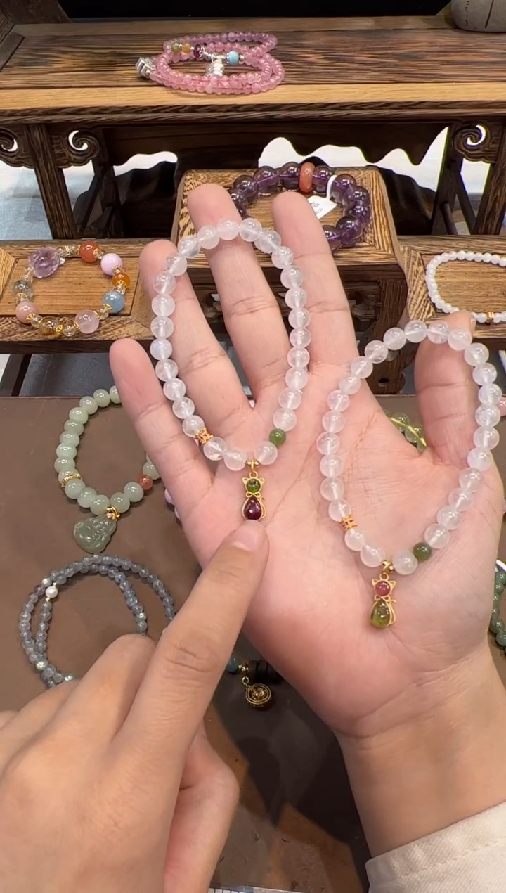 【闪购商品】长石手链未镶嵌@@手饰