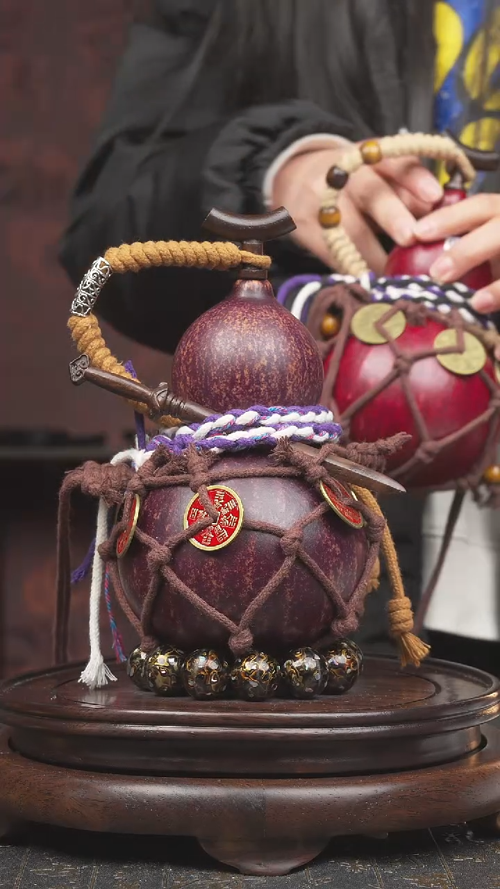 【闪购商品】493号大漆酒葫芦一物一图