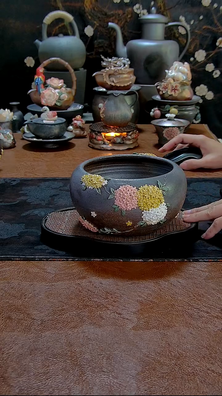 颜老师球兰柴烧大建水