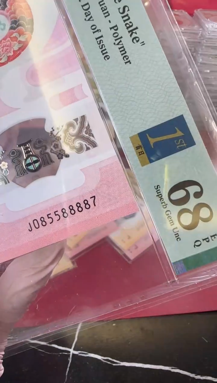 【闪购商品】塑料2025蛇钞单张裸啊啊啊啊啊啊