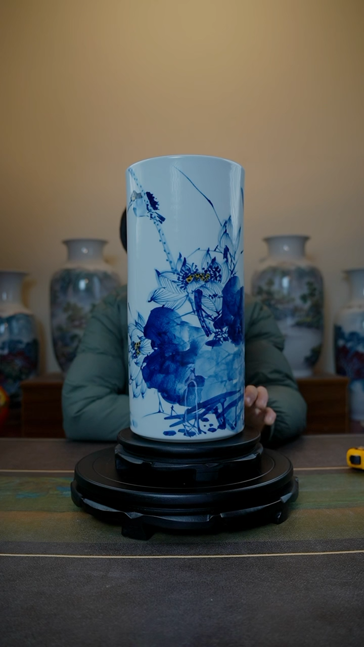 【闪购商品】摆件瓷造确保手工手绘作品