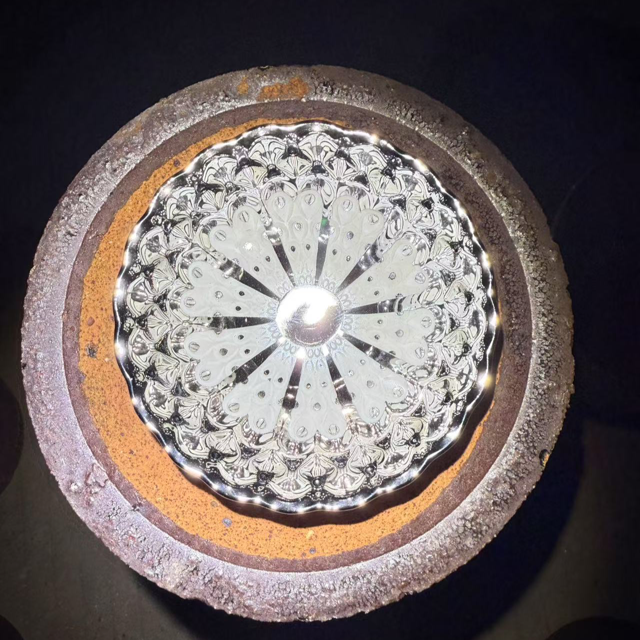 纯手工茶杯 夜光孔雀 冰清玉洁 主人杯