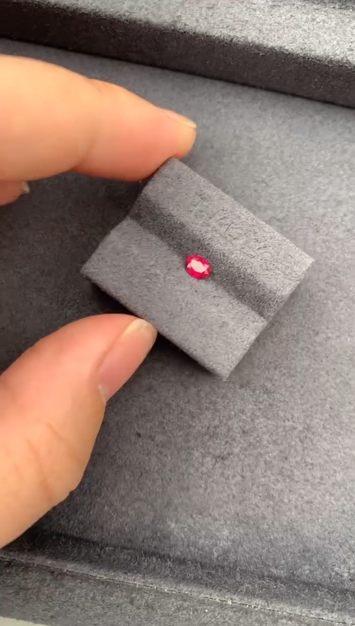 裸石红宝石0.29ct红宝石  定制  GH