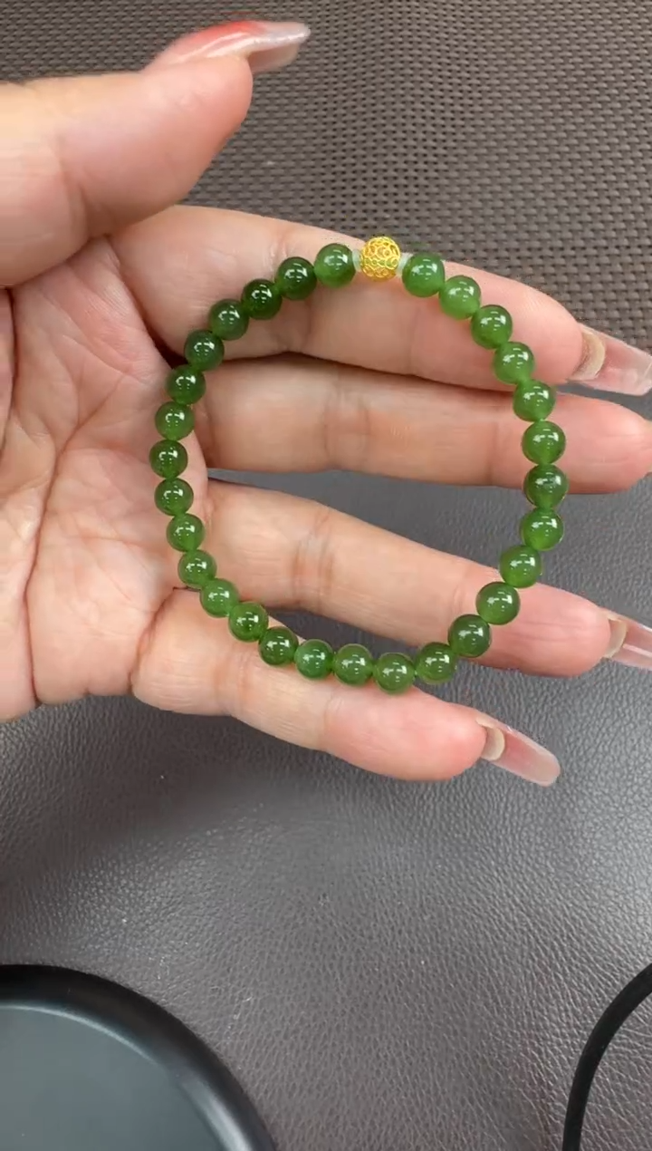 【闪购商品】和田玉手串未镶嵌5-6