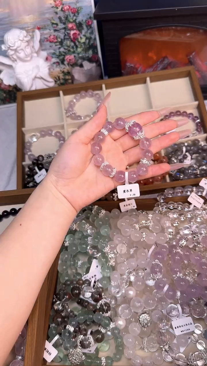 【闪购商品】水晶手链未镶嵌紫水晶