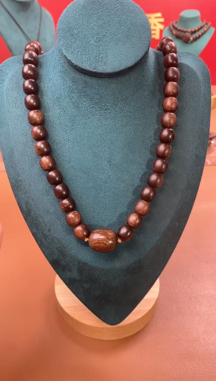 【闪购商品】沉香手串P紫棋玉化10*10老型三圈款