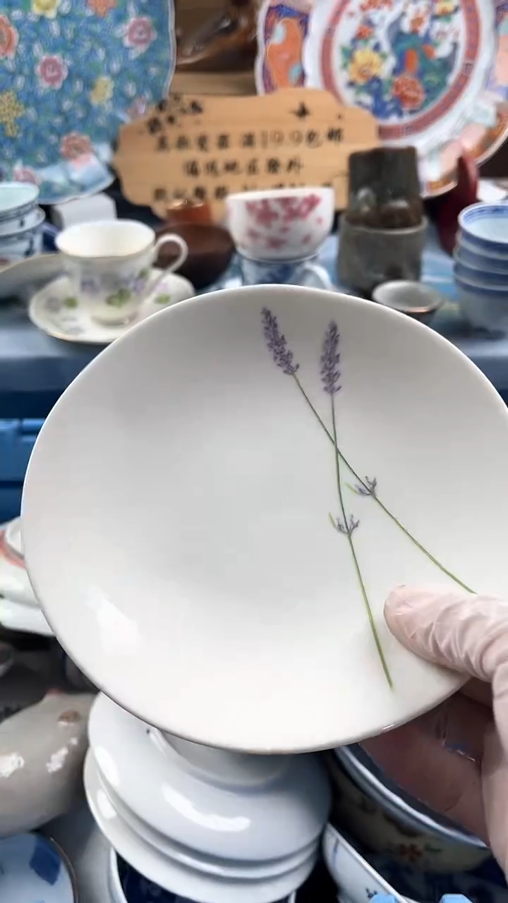 瓷片班****儿英歌瓷器满19.9包邮