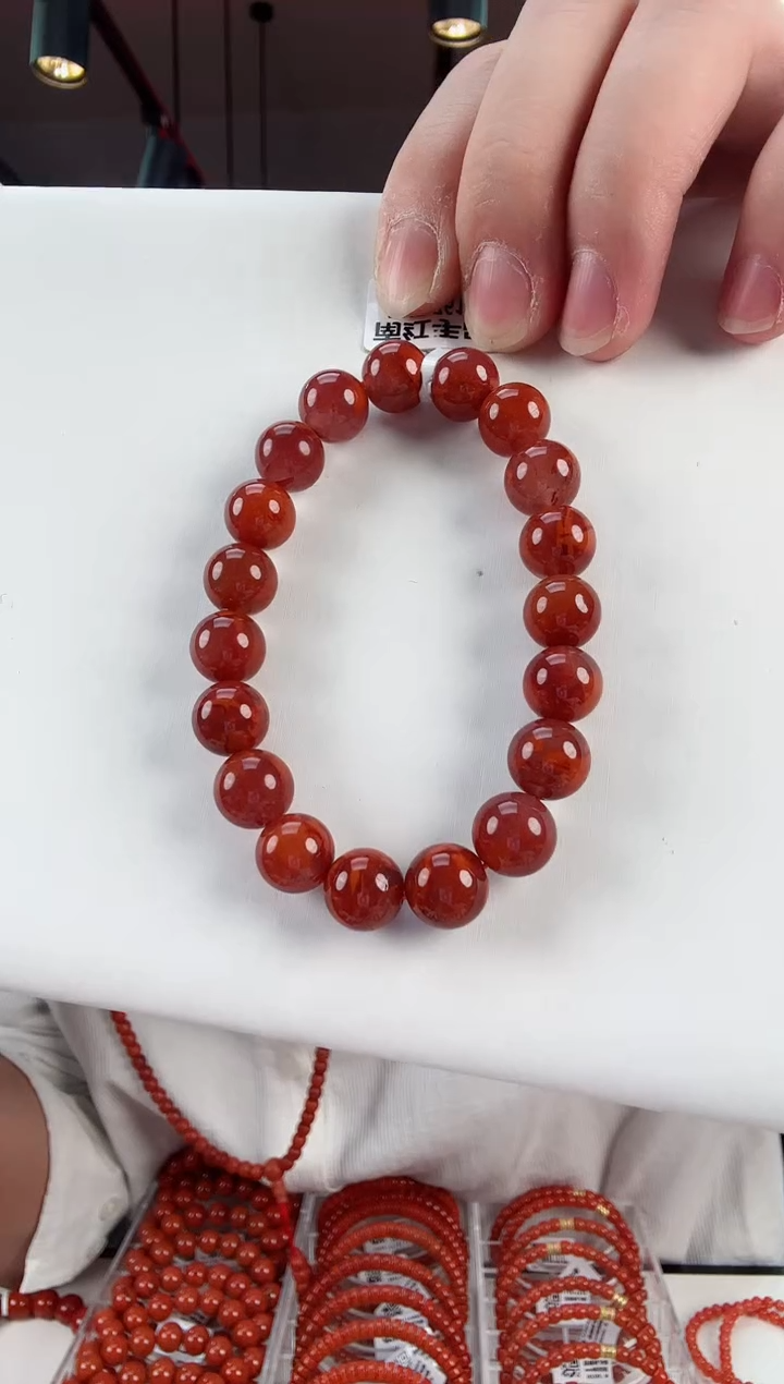 【闪购商品】南红玛瑙瓦西手串10+未镶嵌一个/条