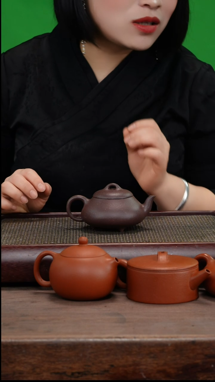 【闪购商品】紫砂茶壶全手工天青泥汉棠石瓢