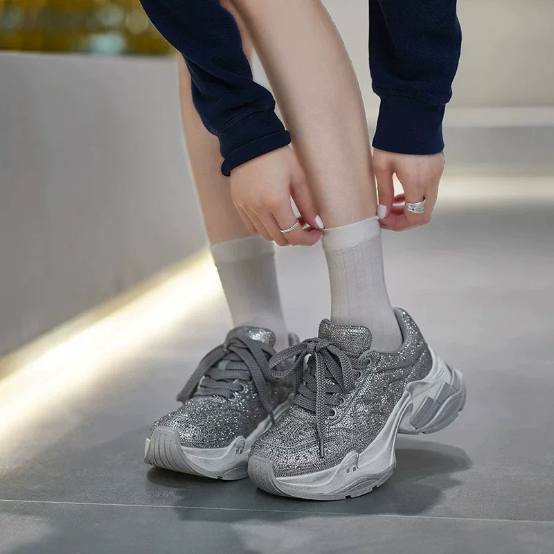 【聚新汇】099-29经典百搭高级重工设计师老爹鞋春季