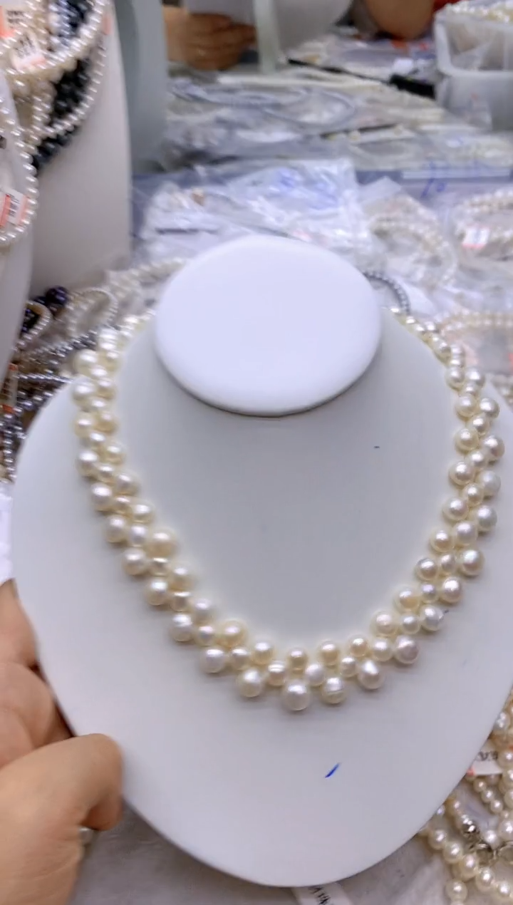 未镶嵌1淡水珍珠项链