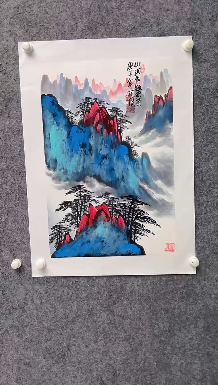 【闪购商品】绘画姜国华-2.7平尺-国画作品