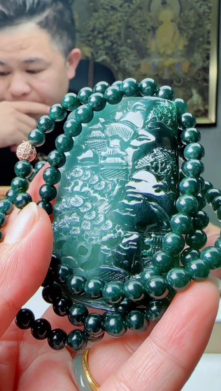 【闪购商品】翡翠颈饰未镶嵌多样性随机发其一