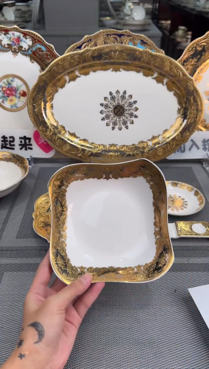 【闪购商品】瓷片6英寸沙拉碗福利款 2个