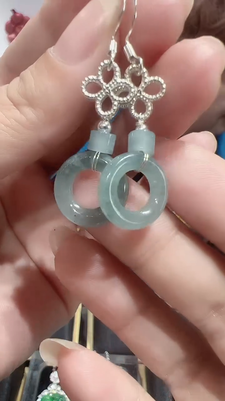 未镶嵌翡翠耳饰2025120695