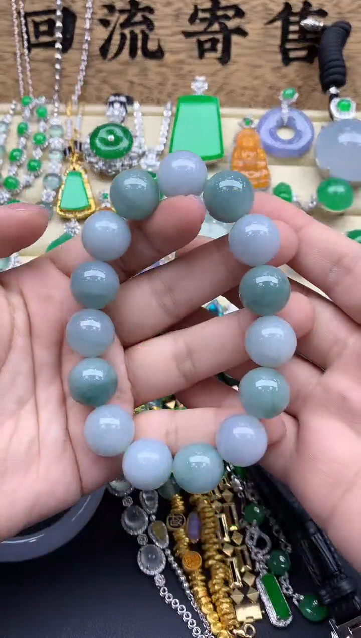 【闪购商品】翡翠手串未镶嵌85-中国好珍宝