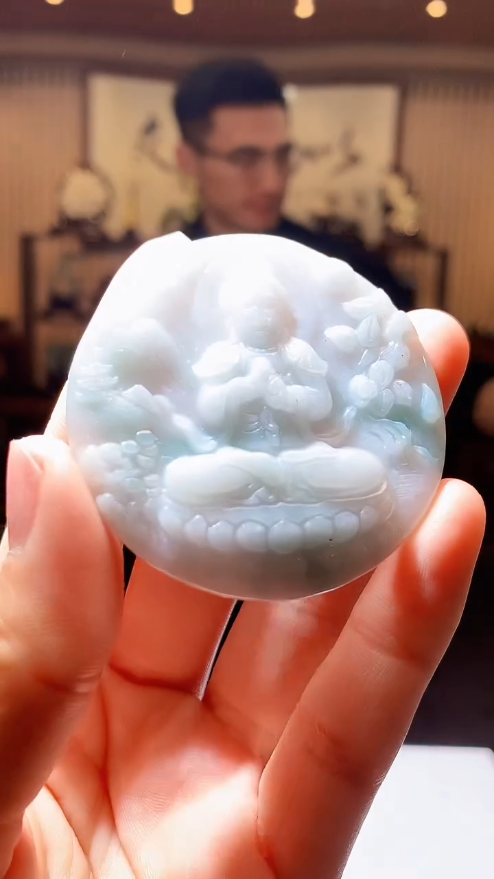 【闪购商品】翡翠颈饰未镶嵌1085hm-jj挂件1