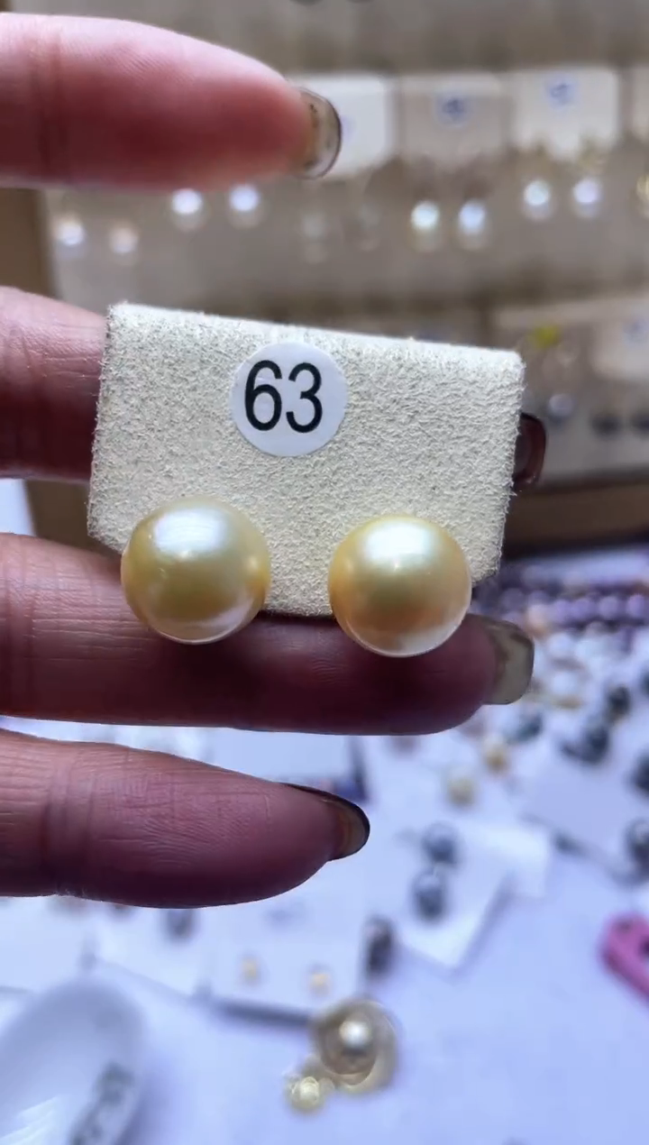 【闪购商品】海水珍珠耳饰银S925镶嵌2