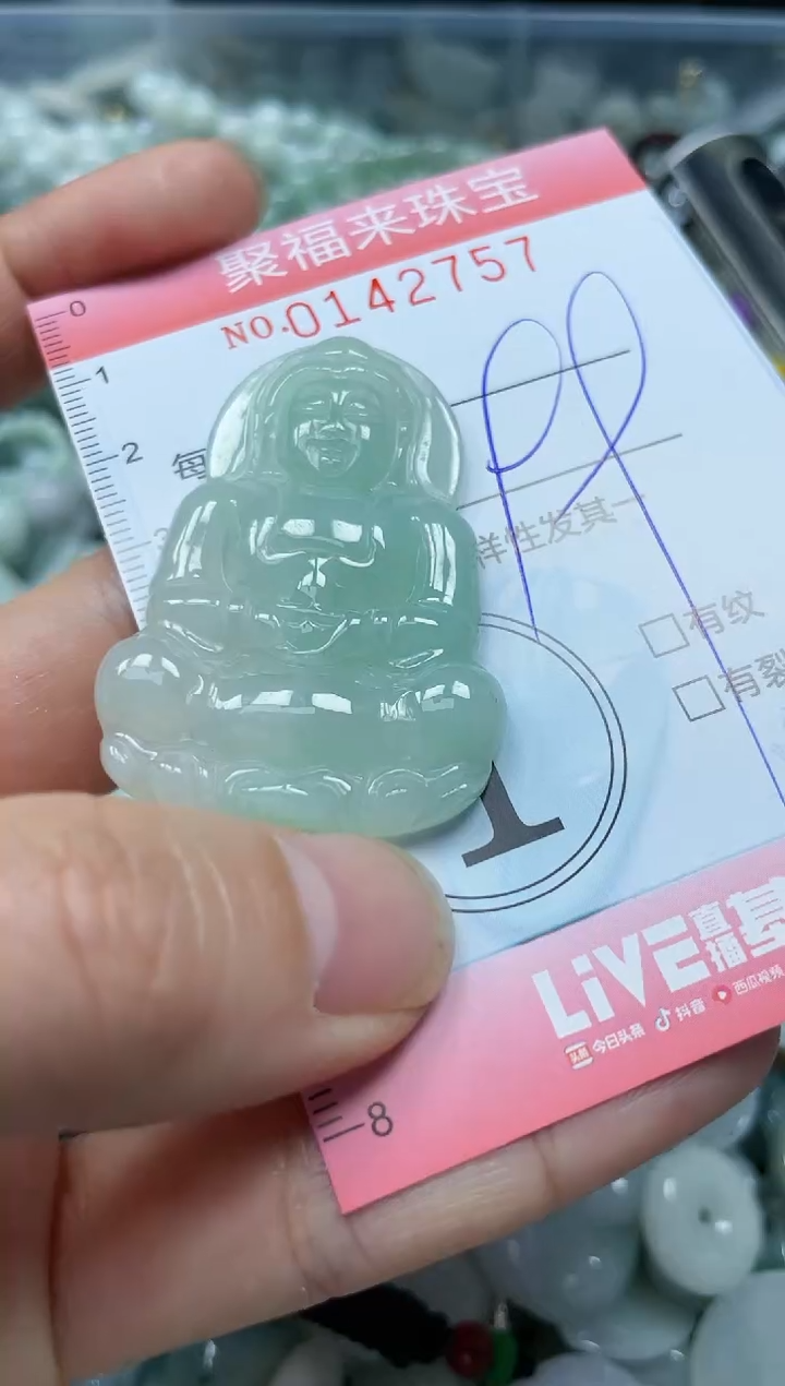 【闪购商品】翡翠未镶嵌颈饰闪购0142757