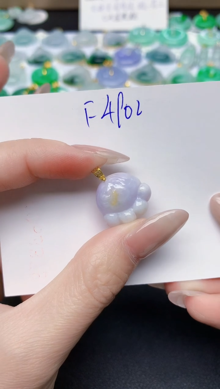 颈饰未镶嵌翡翠天然缅甸A货翡翠百元以上9元证书费自理